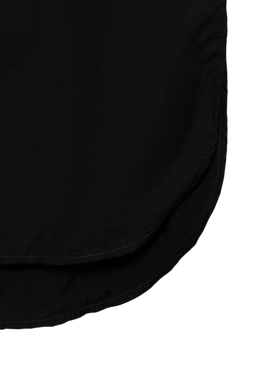 CHAIN STITCH BROAD ROUND HEM BLOUSE