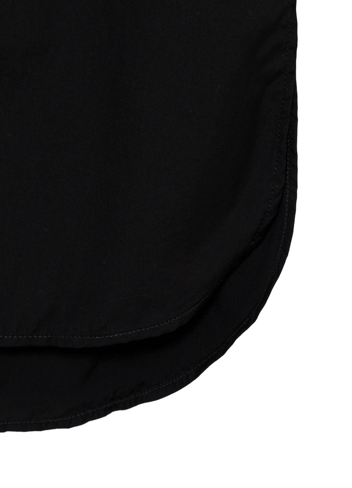 CHAIN STITCH BROAD ROUND HEM BLOUSE