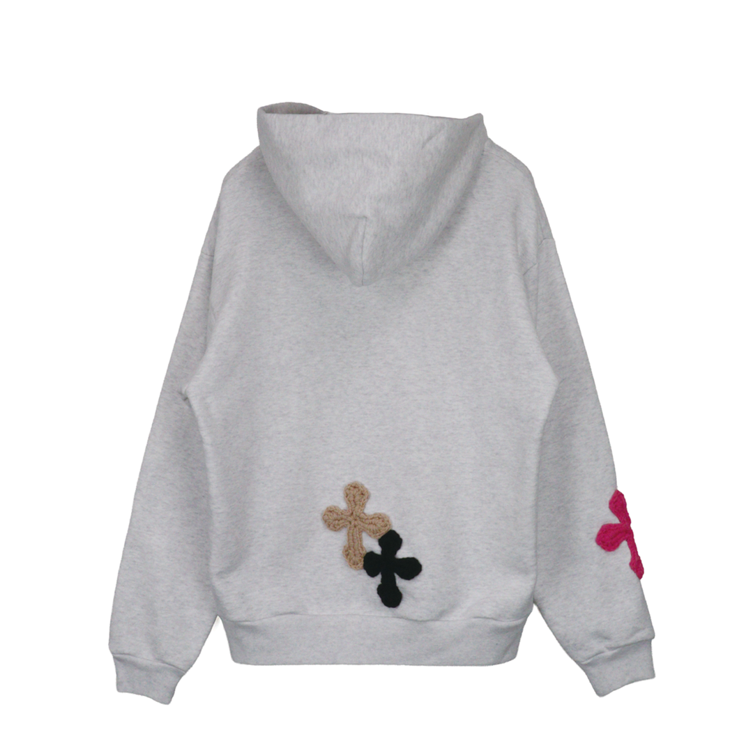 Y.A.R.N 3D Cross Logo sweat hoodie