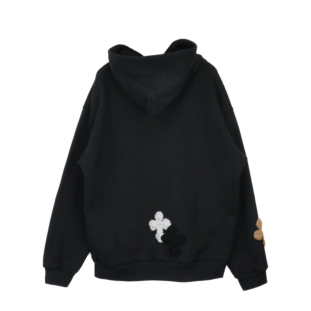 Y.A.R.N 3D Cross Logo sweat hoodie