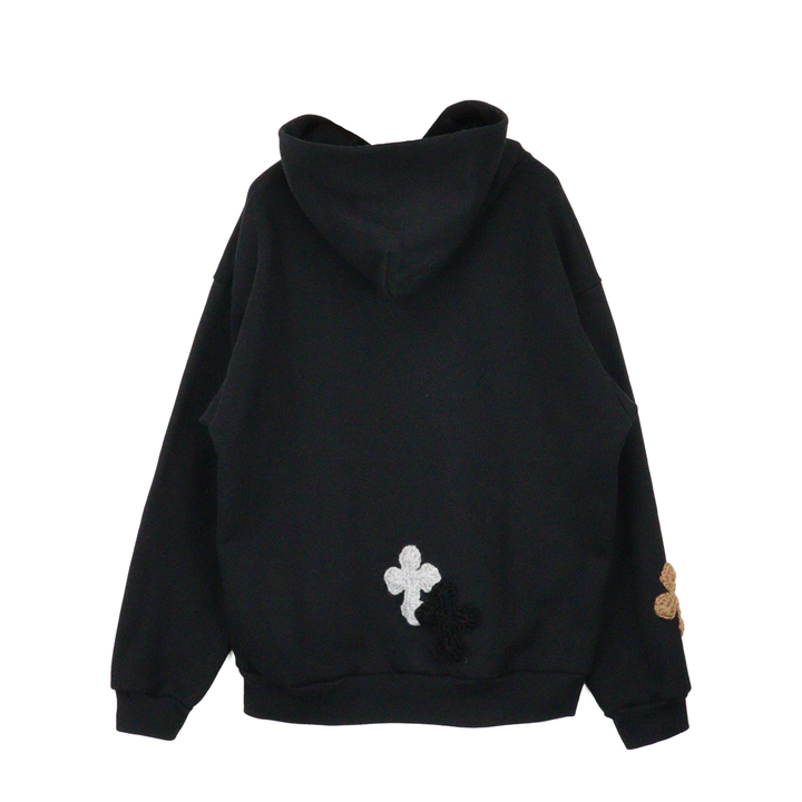 Y.A.R.N 3D Cross Logo sweat hoodie