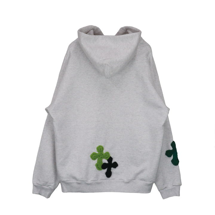 Y.A.R.N 3D Cross Logo sweat hoodie