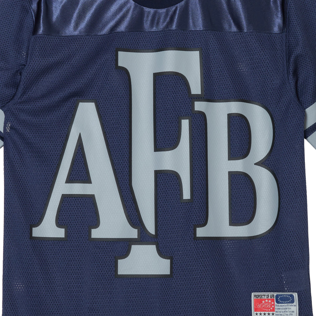 BIG LOGO MESH FOOTBALL TEE