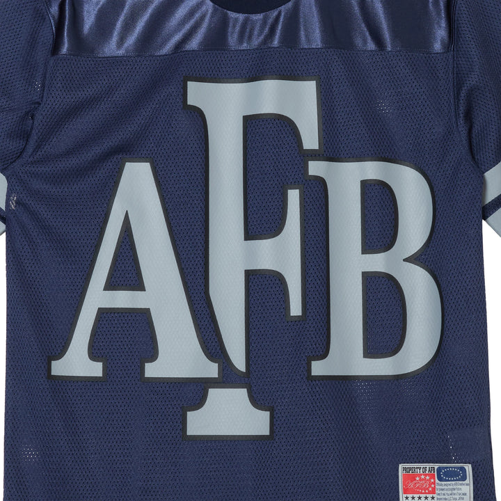 BIG LOGO MESH FOOTBALL TEE
