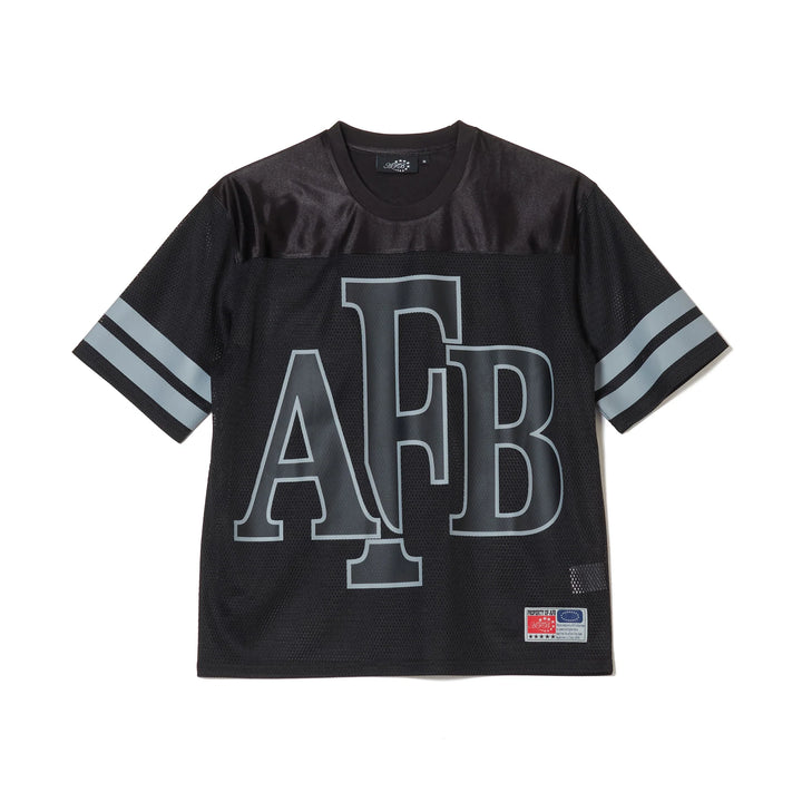BIG LOGO MESH FOOTBALL TEE