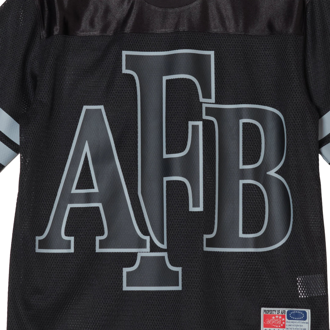 BIG LOGO MESH FOOTBALL TEE
