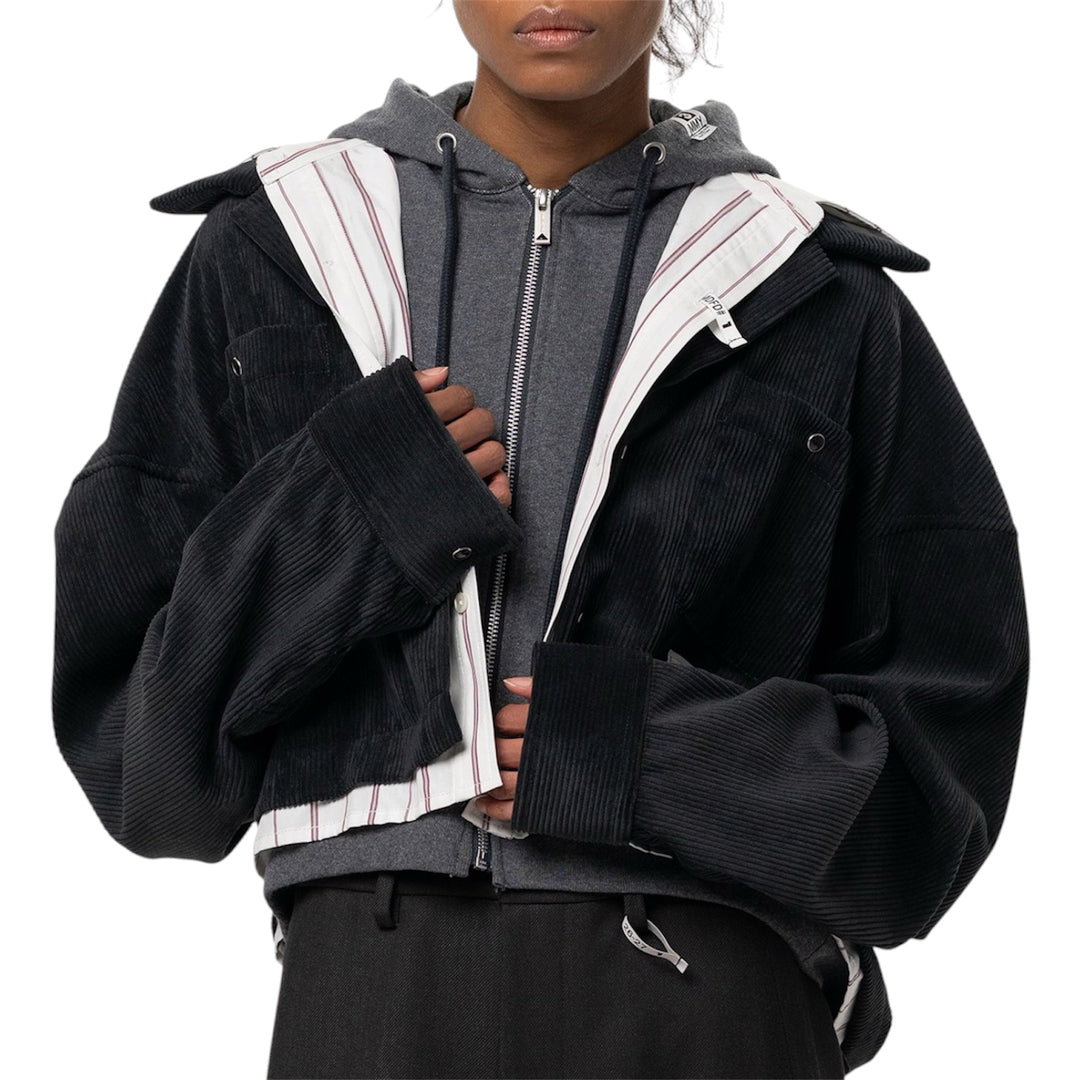 Cropped Triple Layered Shirt