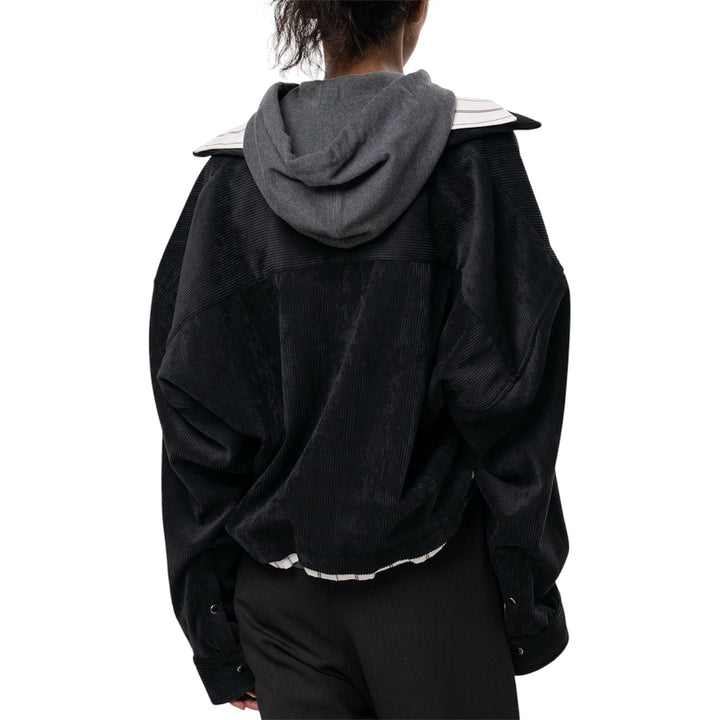Cropped Triple Layered Shirt