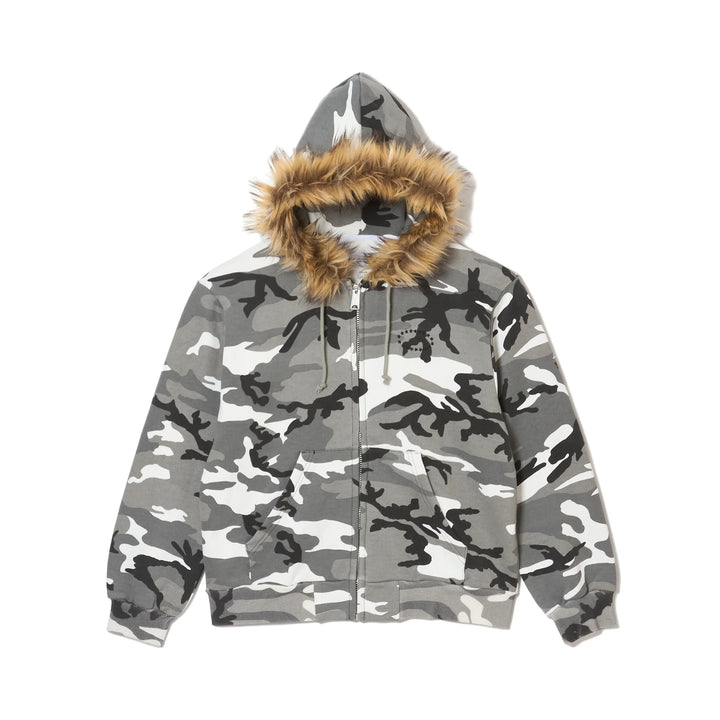 AFB X Fostex Garments FUR ZIP HOODIE