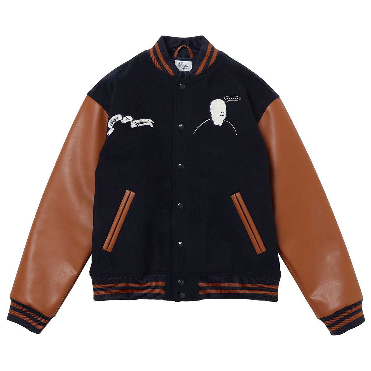 T-LAND VARSITY JACKET – Why are you here?