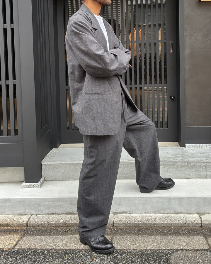 Wool Ramie Mohair Cardigan Jacket
