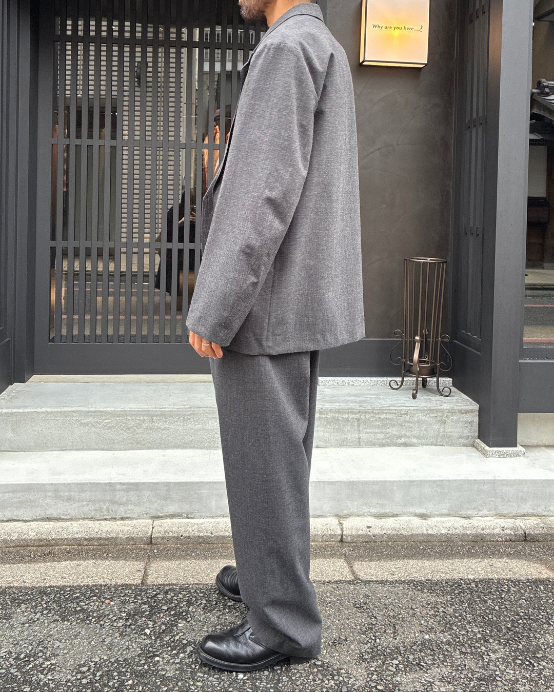 Wool Ramie Mohair Cardigan Jacket
