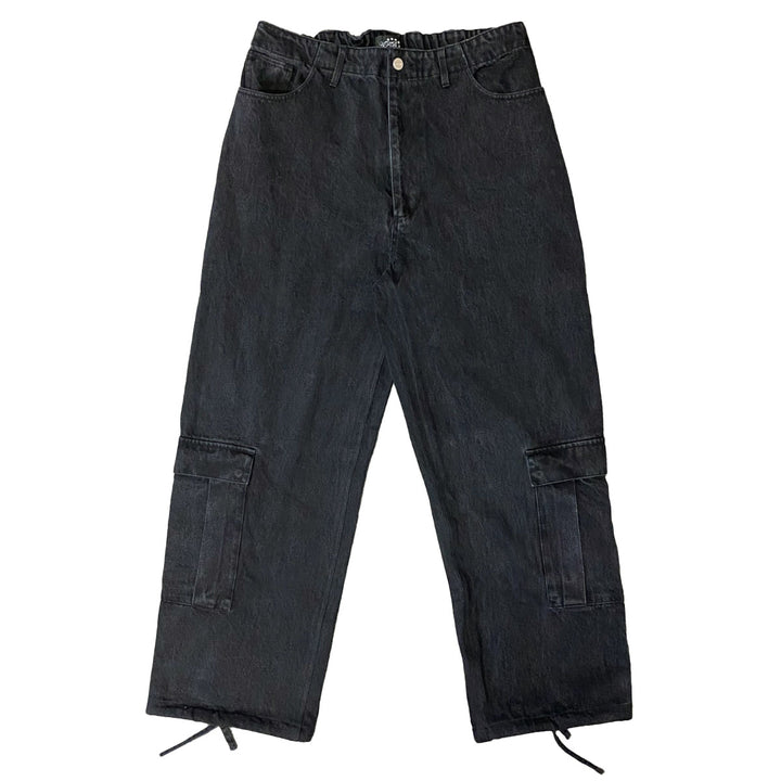 AFB - STUDDED Denim Cargo Pants