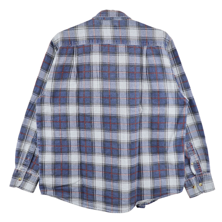 Flannel Shirt -> Ribbon Shirt【sizeL】