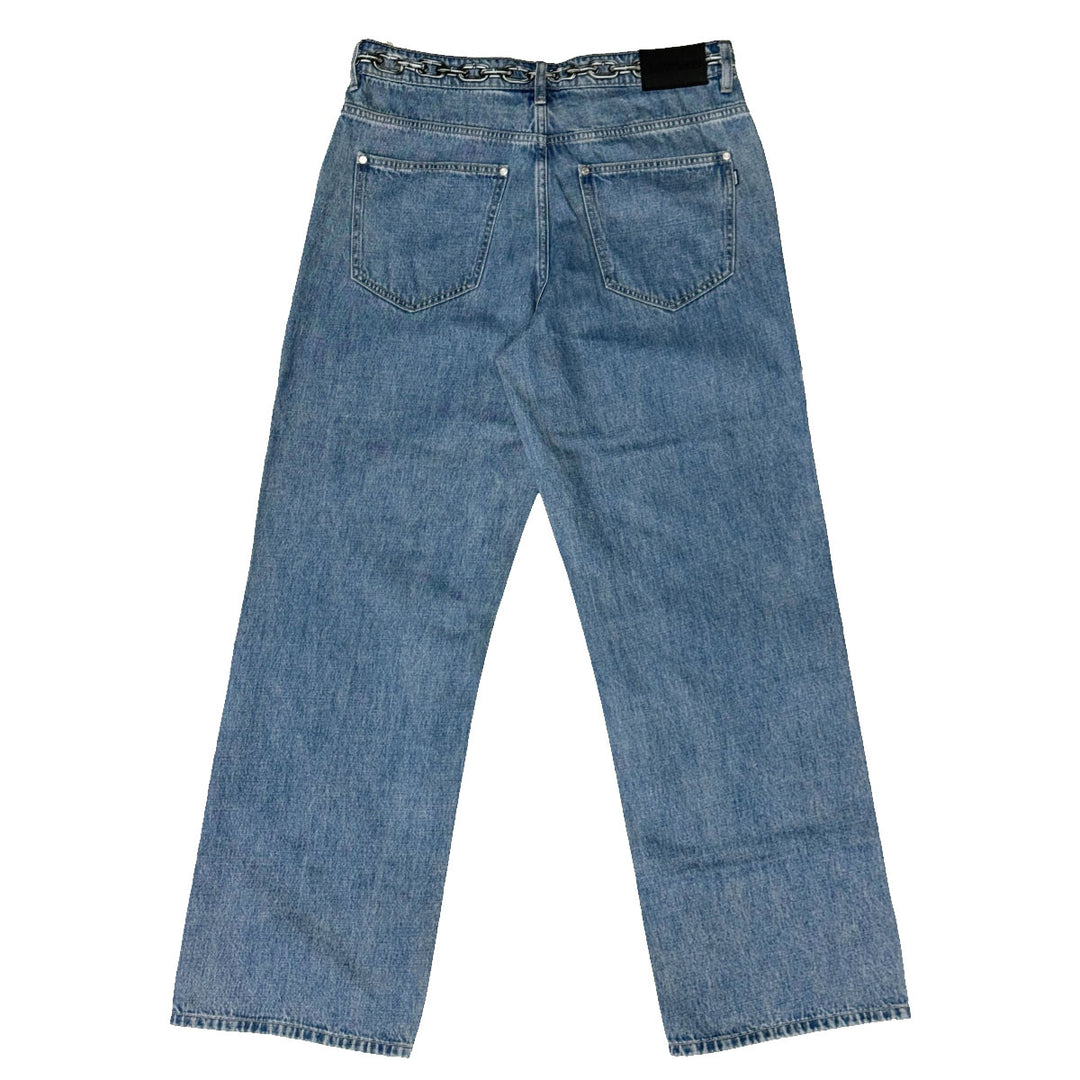 Chain Lock Denim Pants