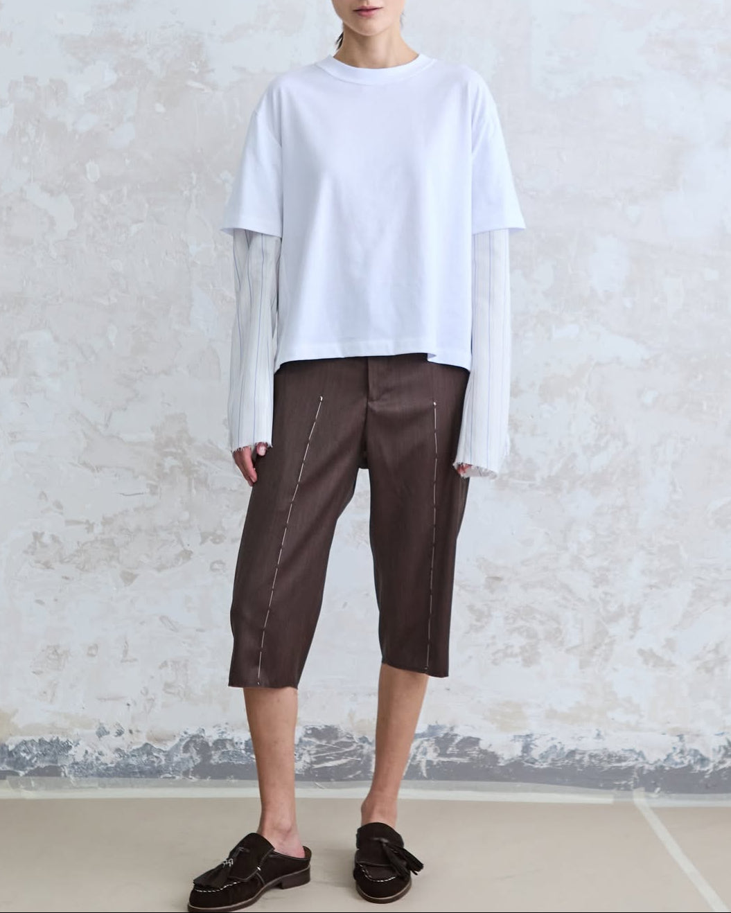 SONIA CARRASCO - LINING SLEEVES T SHIRT