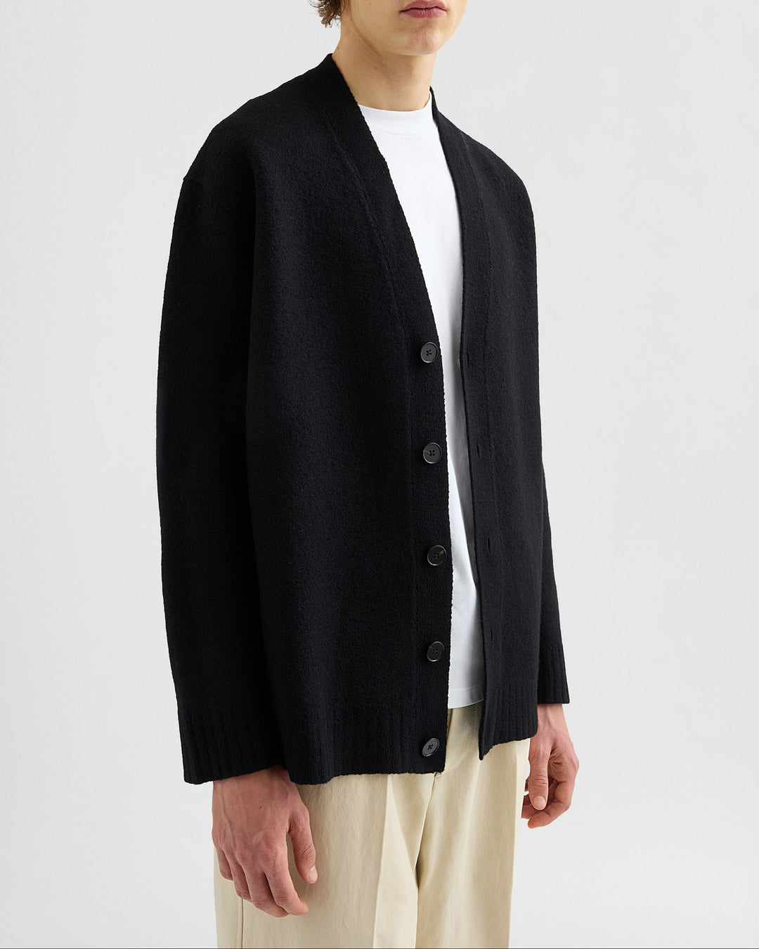 Wool V-Neck Cardigan