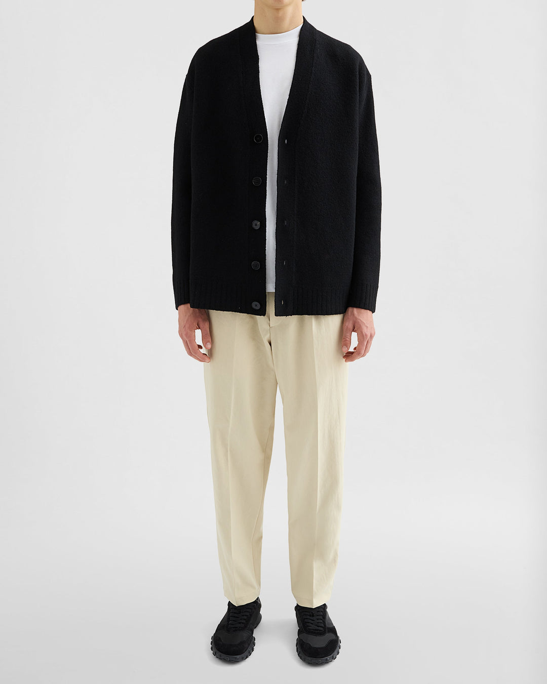 Wool V-Neck Cardigan