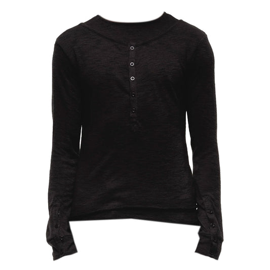 DOUBLE LAYERED LONG SLEEVE BUTTON