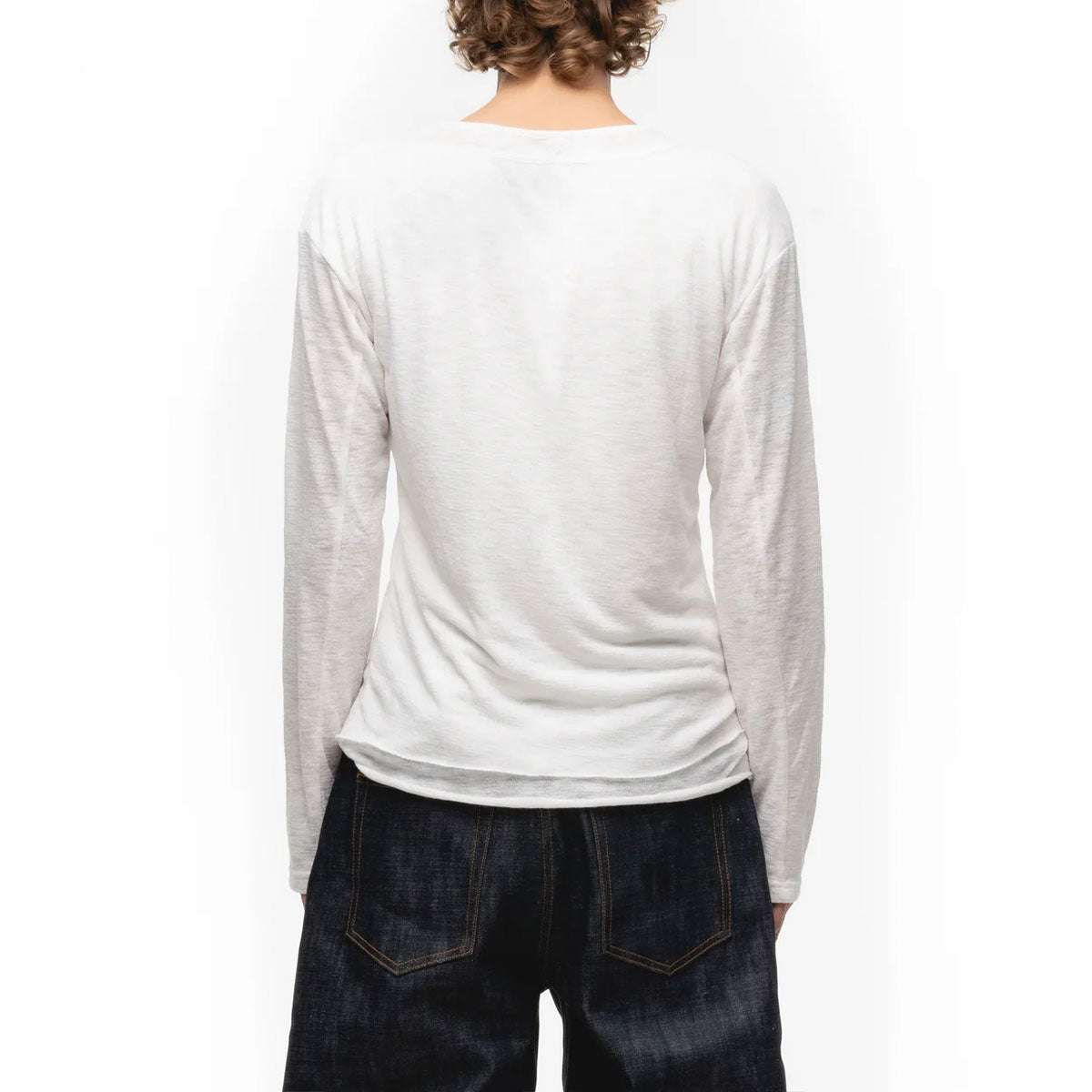 DOUBLE LAYERED LONG SLEEVE | Why are you here?