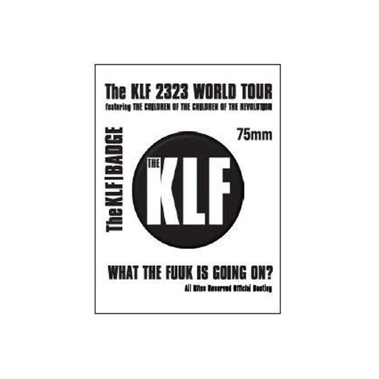JIMMY CAUTY - The KLF "2323 World Tour" Official Can Badge 01