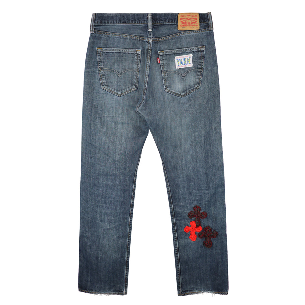 Y.A.R.N. - "Y.A.R.N." x Levi's 501【J type】