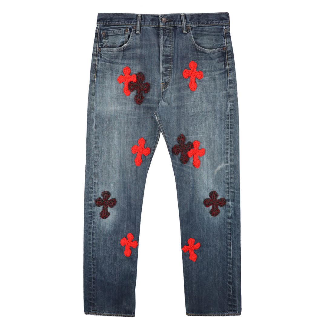Y.A.R.N. - "Y.A.R.N." x Levi's 501【J type】