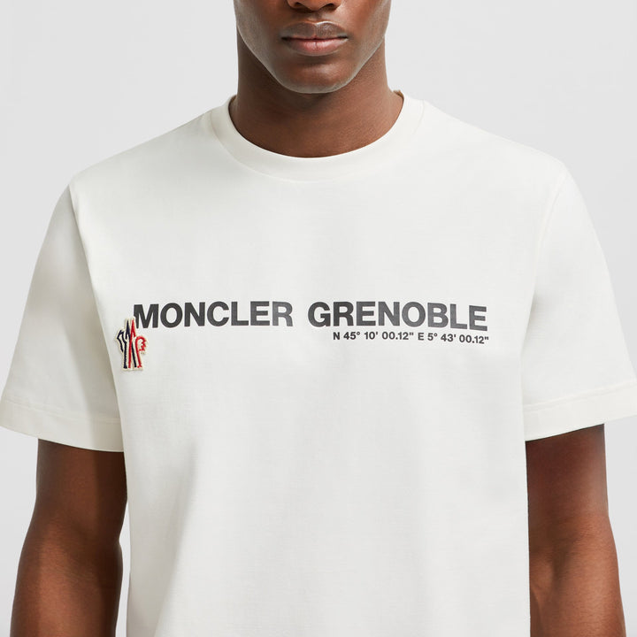 Moncler Grenoble - メンズ ロゴ コットン T シャツ
