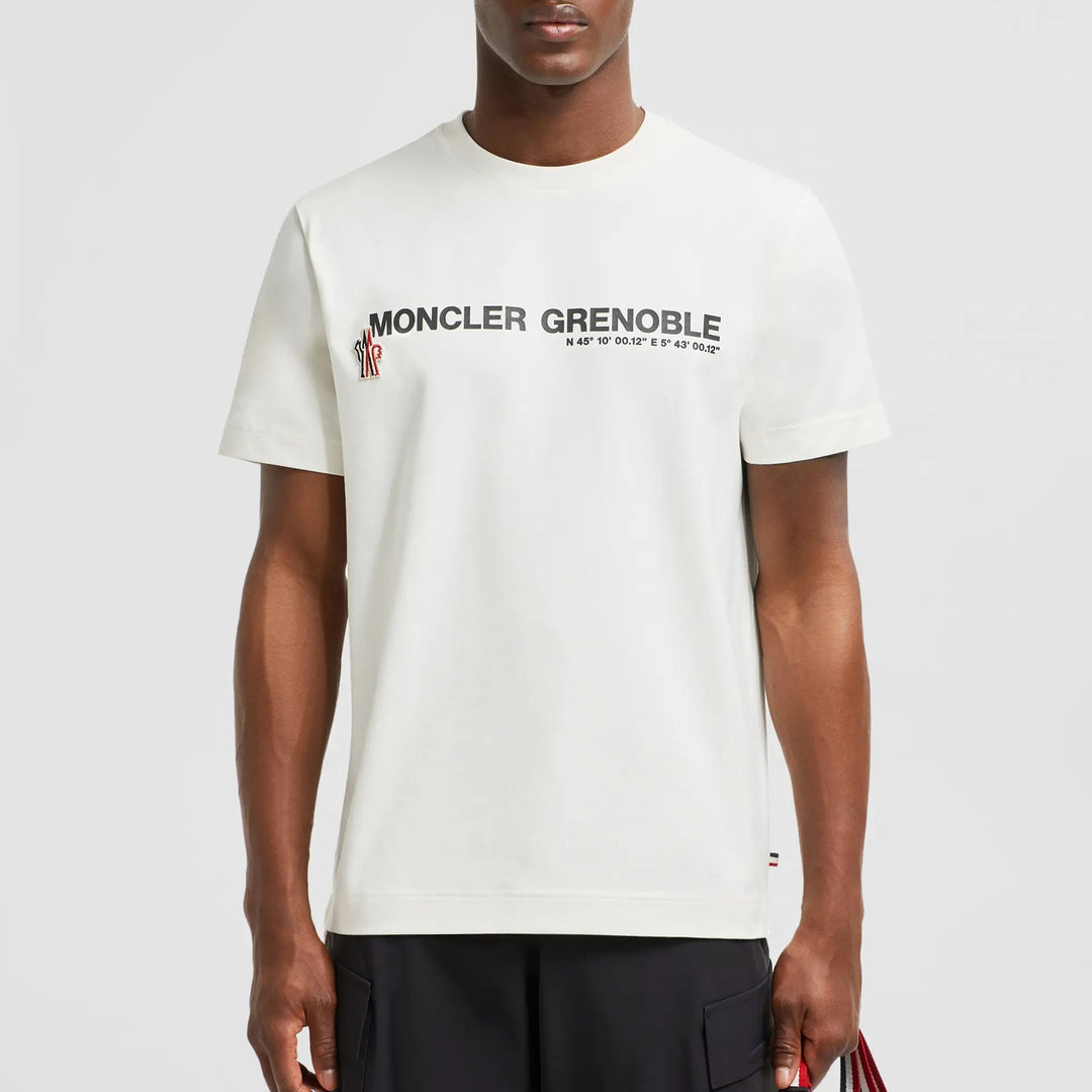Moncler Grenoble - メンズ ロゴ コットン T シャツ
