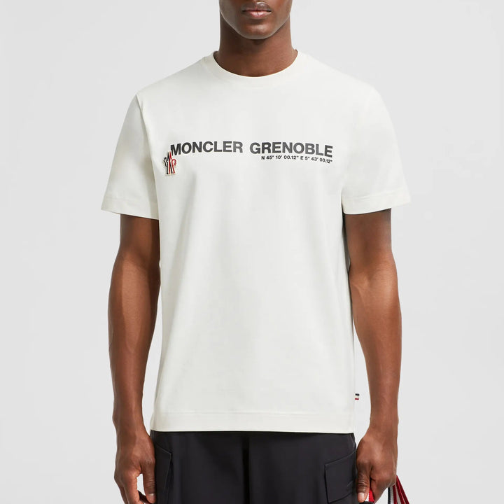 Moncler Grenoble - メンズ ロゴ コットン T シャツ