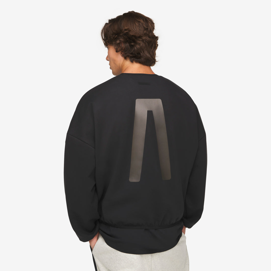 Suede Fleece Crewneck