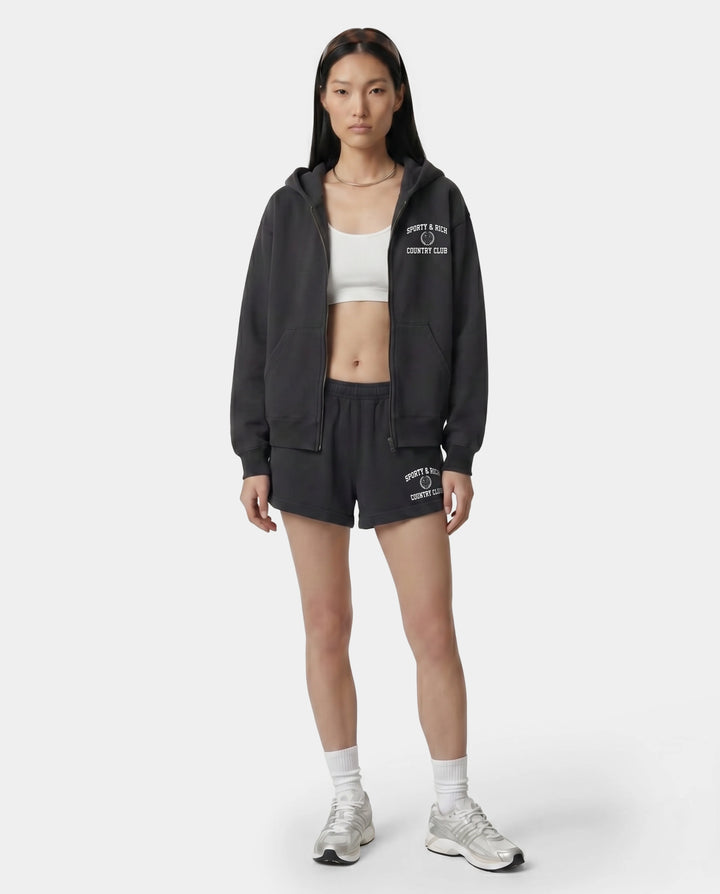 Varsity Crest Disco Short