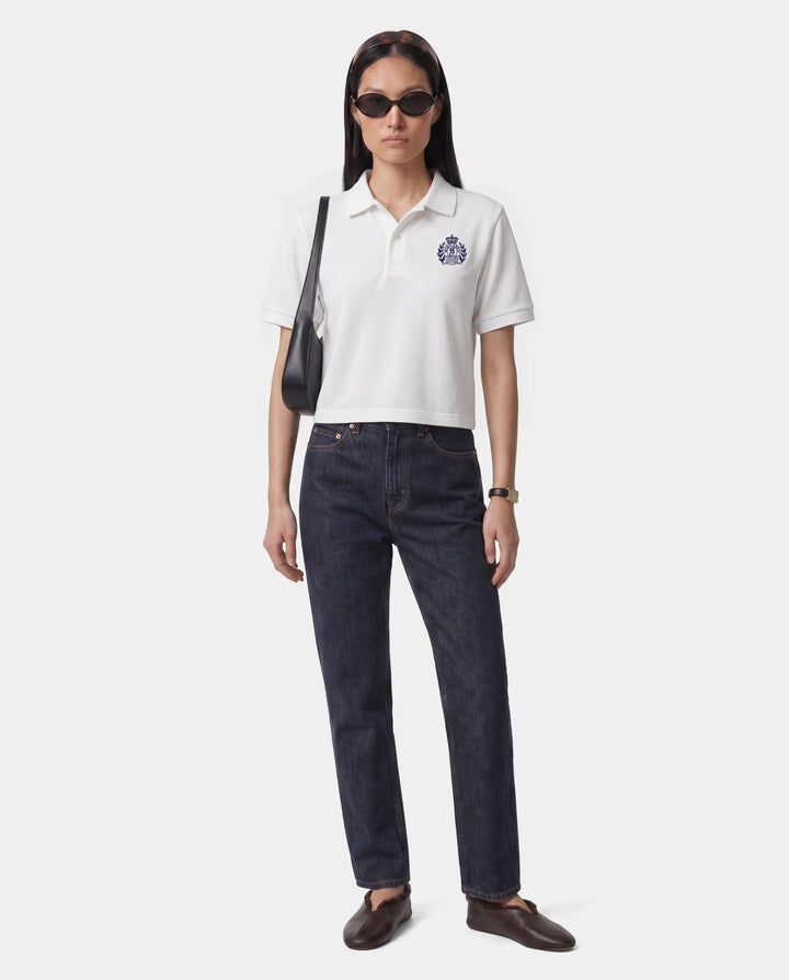 NY Crest Pique Polo