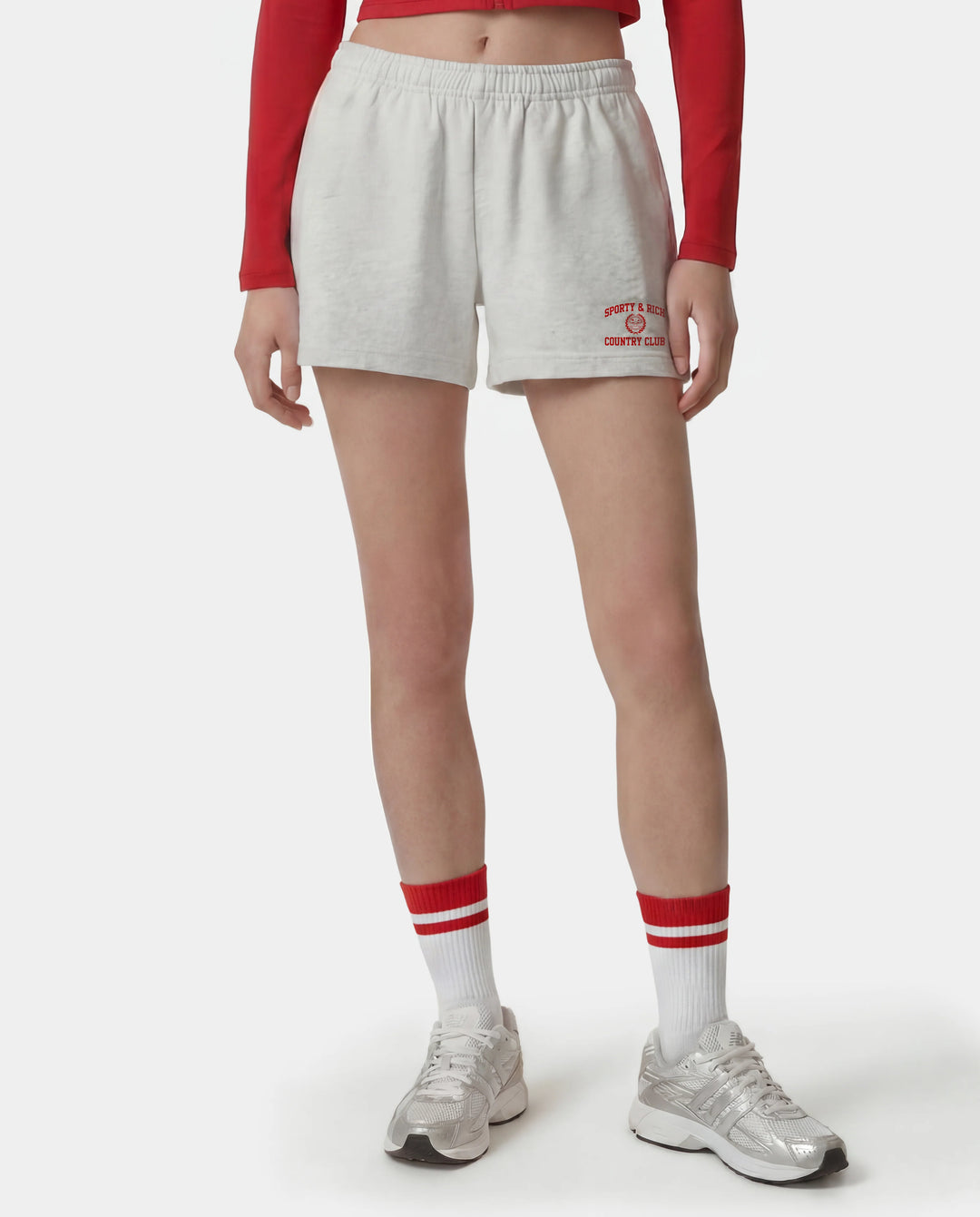 Varsity Crest Disco Short