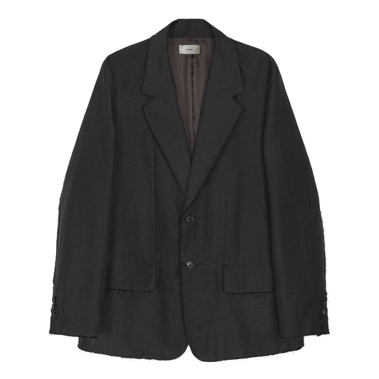 VUJADE - LUCA DECONSTRUCTED TAILORED JACKET IN WOOL & LINEN