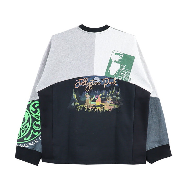 UPCYCLED GRAPHIC SWEATSHIRTS (M)