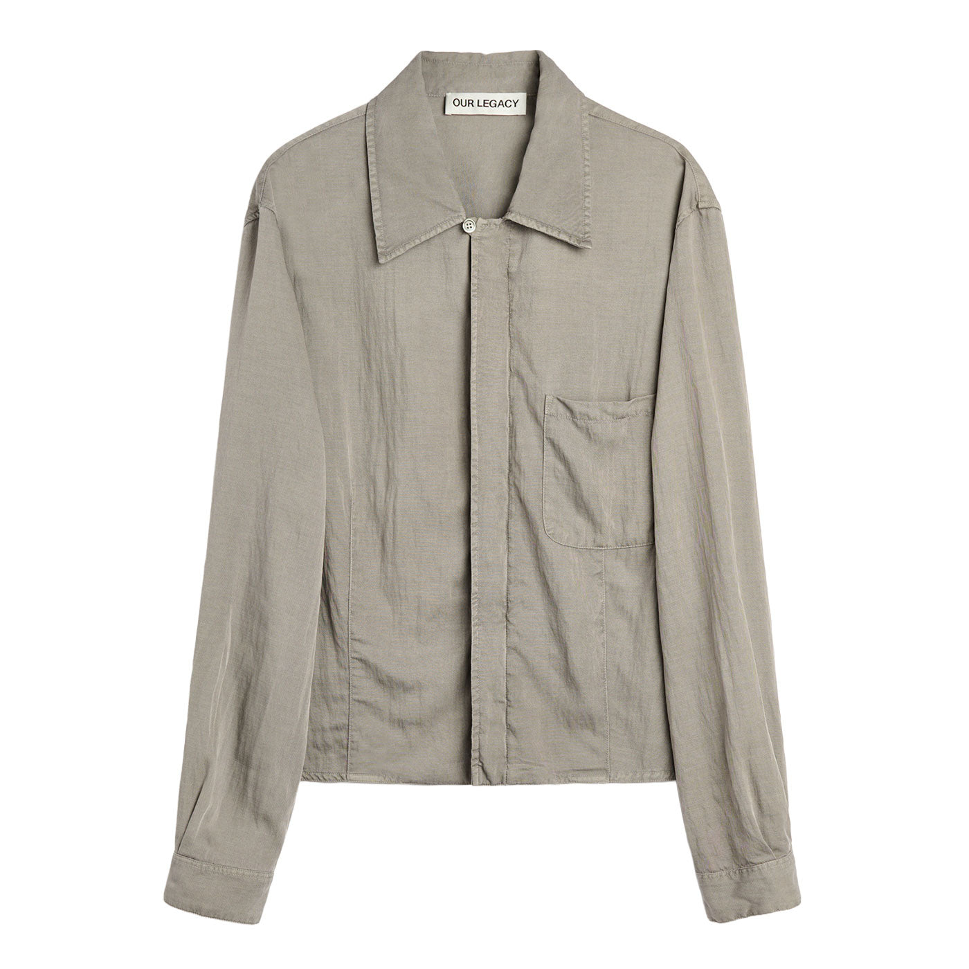 OUR LEGACY (アワーレガシー) | SEFT ZIP SHIRT シフトジップシャツ