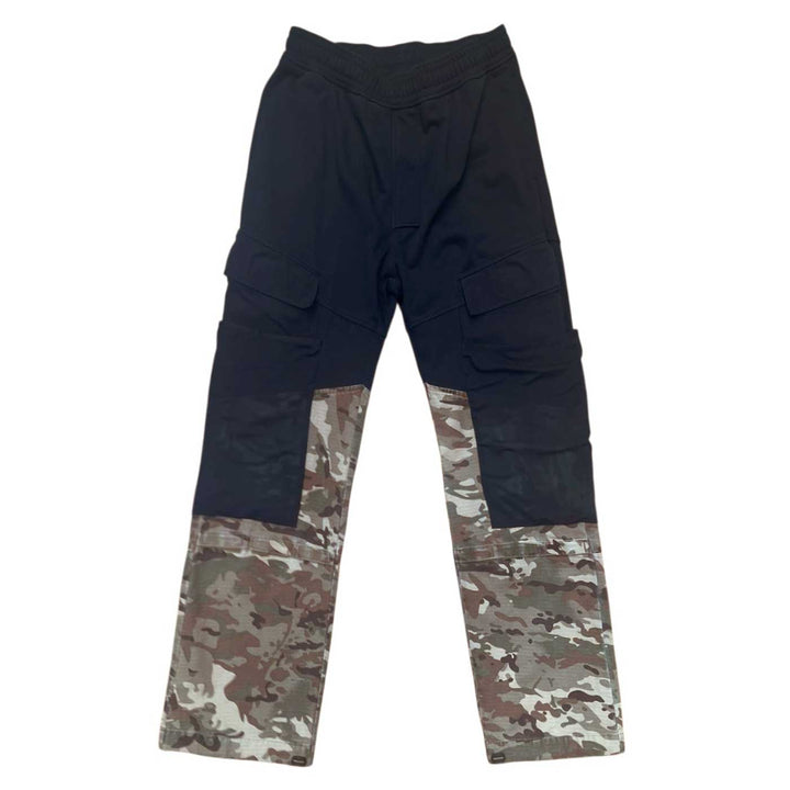 MIXED MATERIAL CARGO PANT