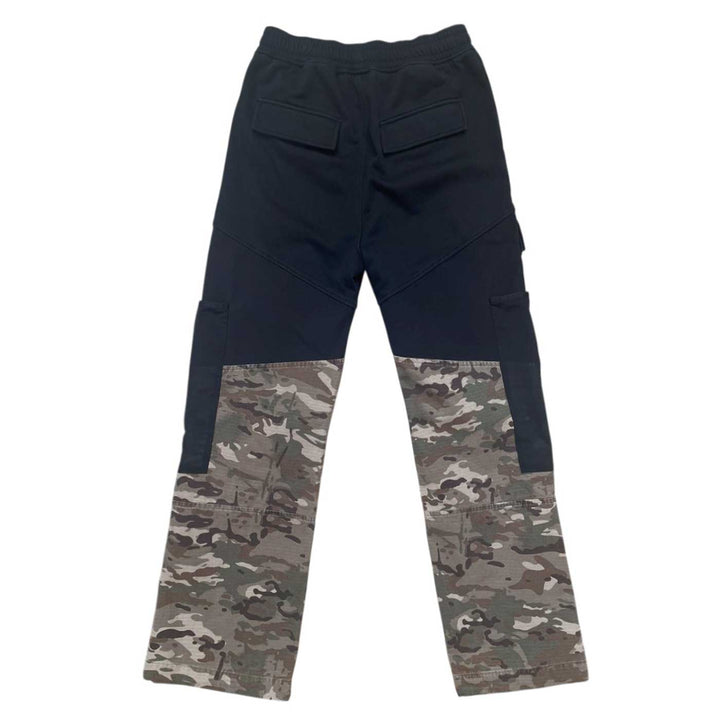 MIXED MATERIAL CARGO PANT