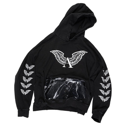 ALEXANDER DIGENOVA - MELT LOCK LOGO HOODIE
