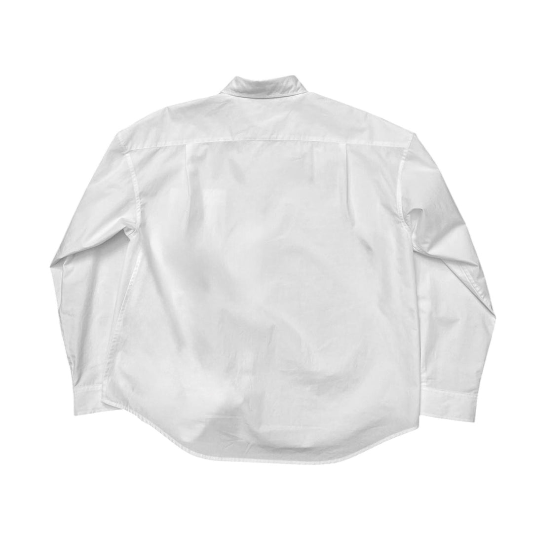 POPLIN BUTTON UP SHIRT