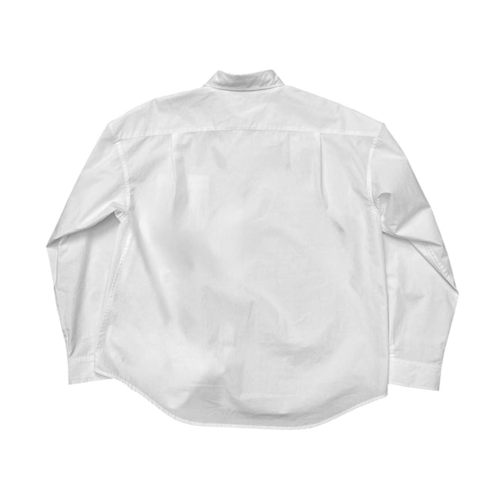 POPLIN BUTTON UP SHIRT