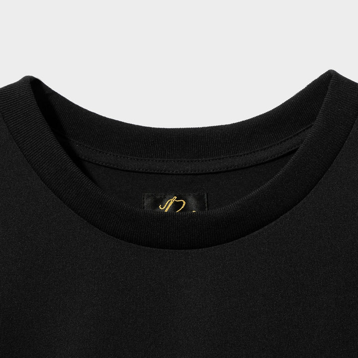 L/S CREW NECK TEE - POLY JERSEY