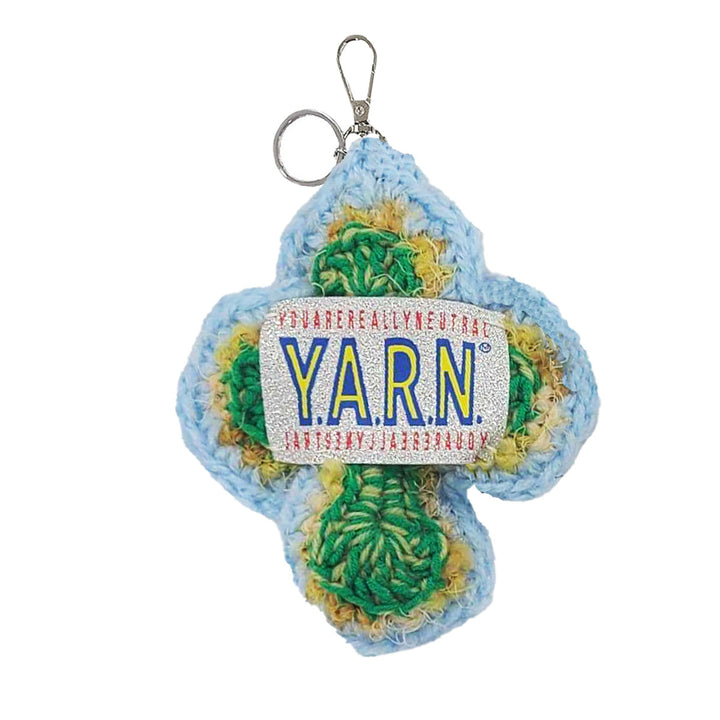 Y.A.R.N. - 3D Cross Handmade Knit Key Holder【M type】