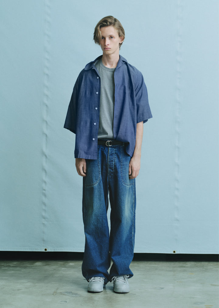 New Manual - OPEN COLLAR SHIRT