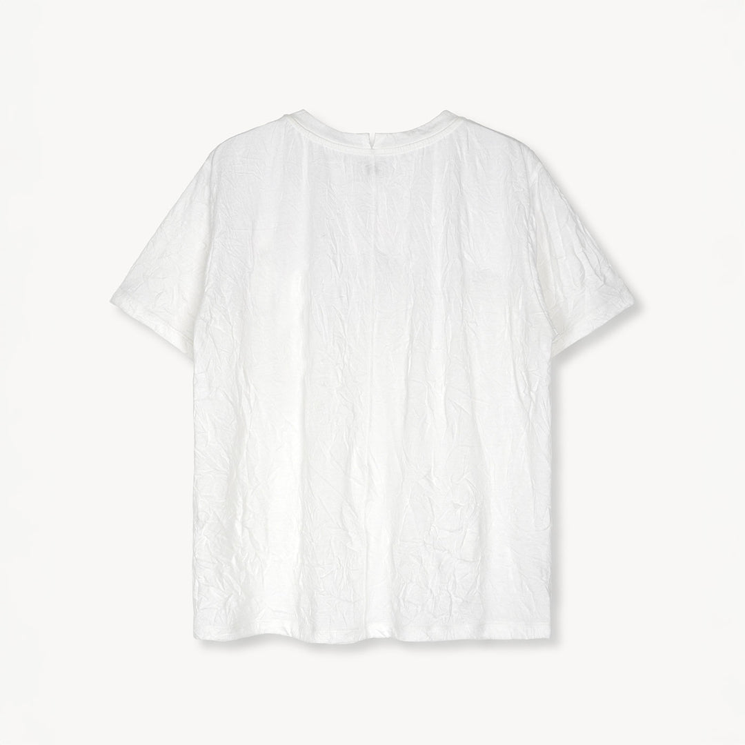 VUJADE - OTTO CRINKLED POCKET T-SHIRT IN COTTON