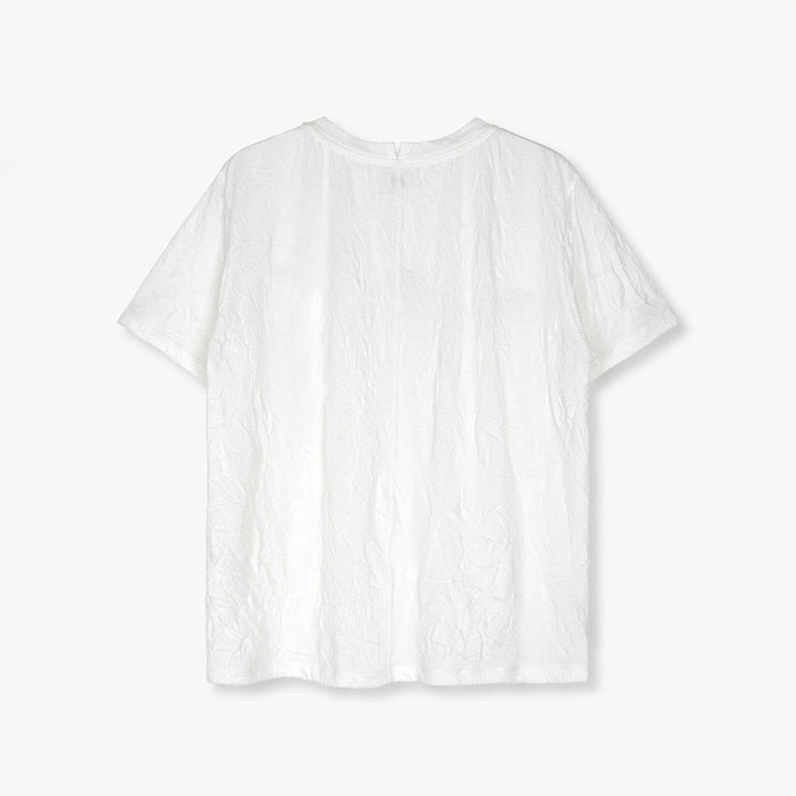VUJADE - OTTO CRINKLED POCKET T-SHIRT IN COTTON