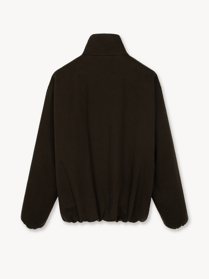 Caviar Oversized Blouson in Brushed Cotton