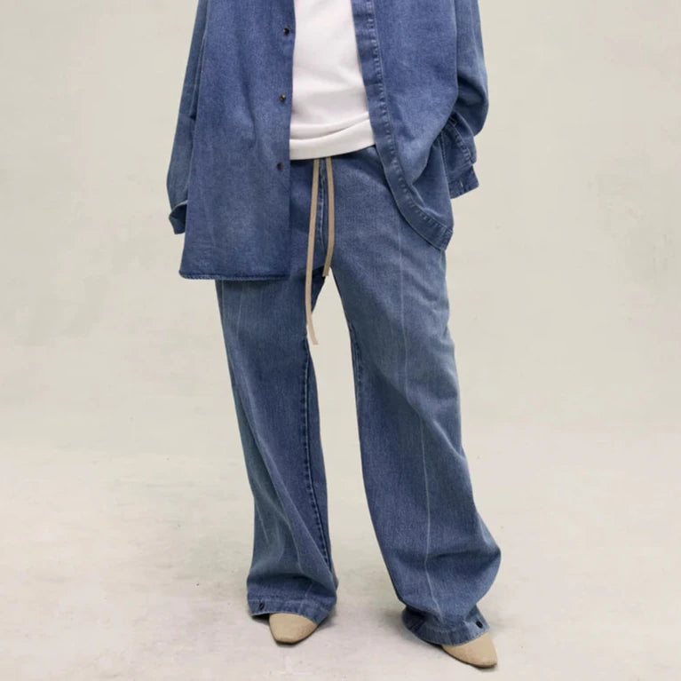 Denim Cargo Pant