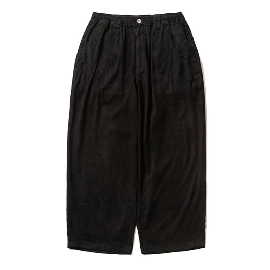 Suede Baggy Pants